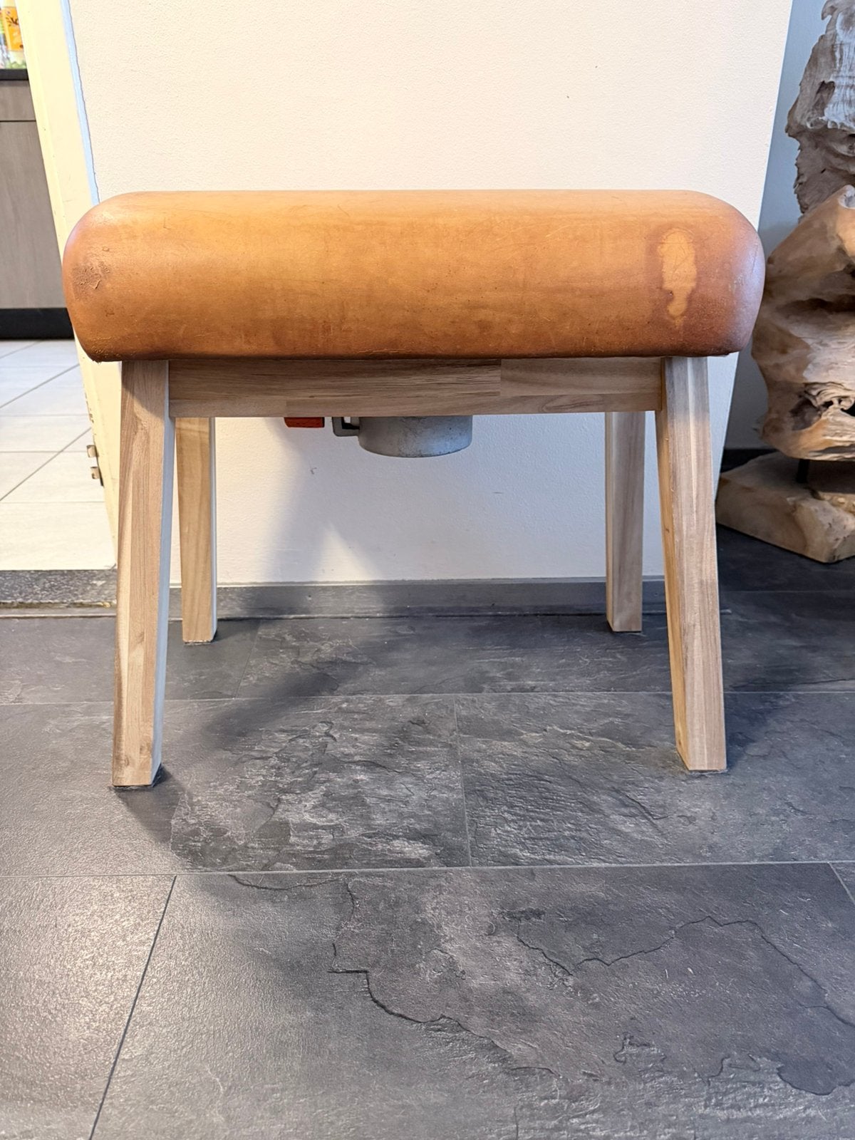 Gymnastiekbok / decoratief bankje, Ophalen, Gebruikt, Overige materialen