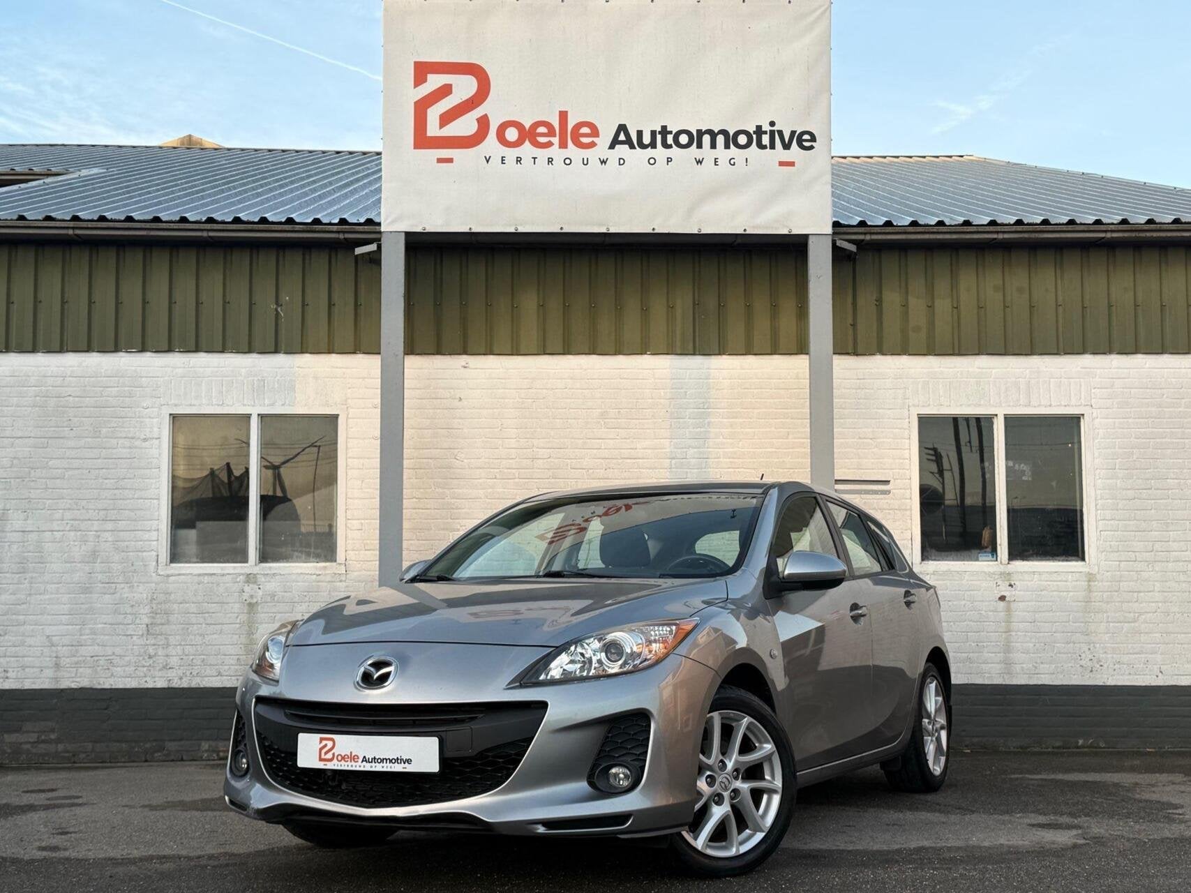 Mazda 3 1.6 Navigator / Dealer OH / Cruise / Orig NL, Auto's, Voorwielaandrijving, Stof, Gebruikt, Zwart