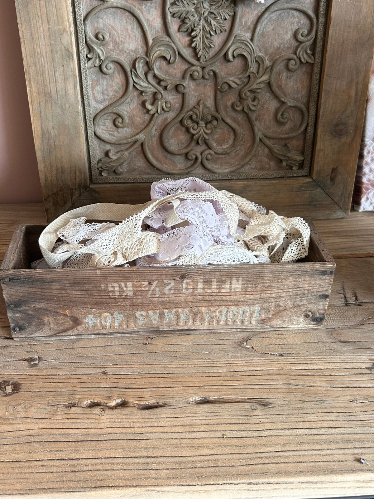 Oud kistje, Antiek en Kunst, Ophalen of Verzenden