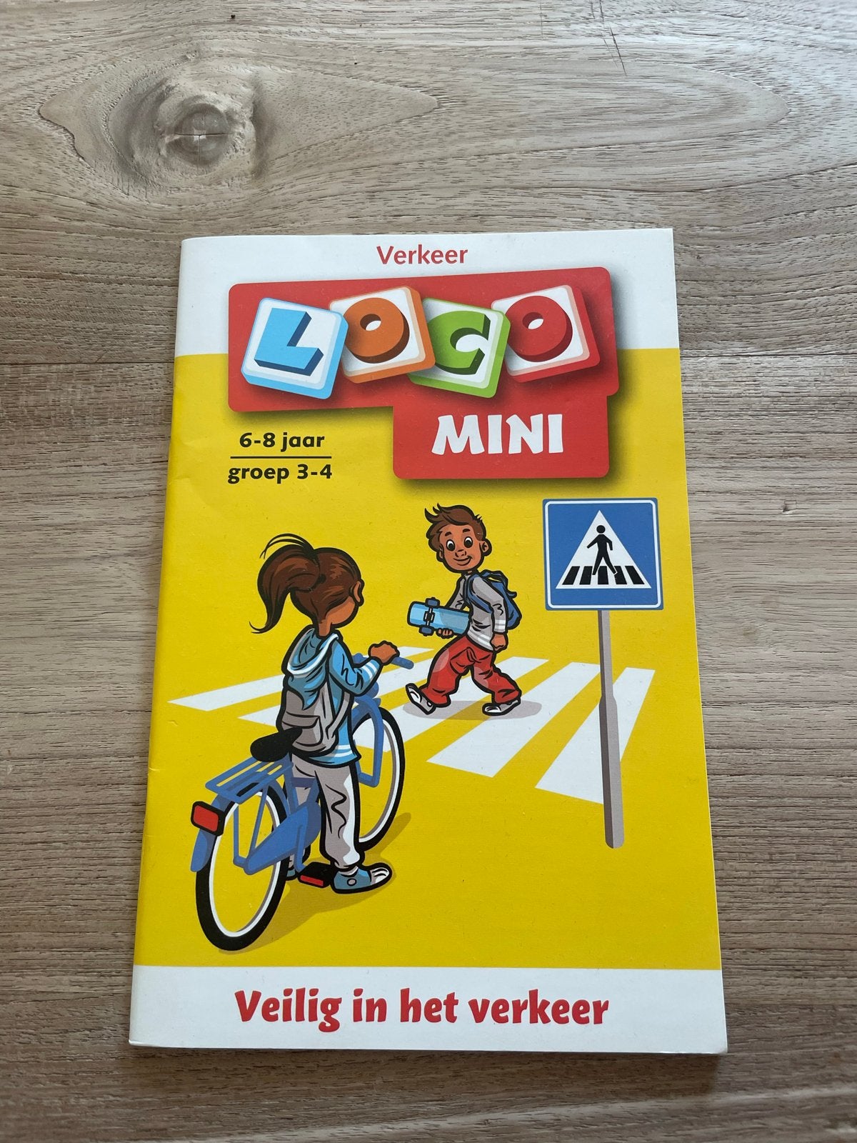 Loco Mini Verkeer: Veilig in het verkeer (6-8 jaar), Ophalen of Verzenden, Zo goed als nieuw