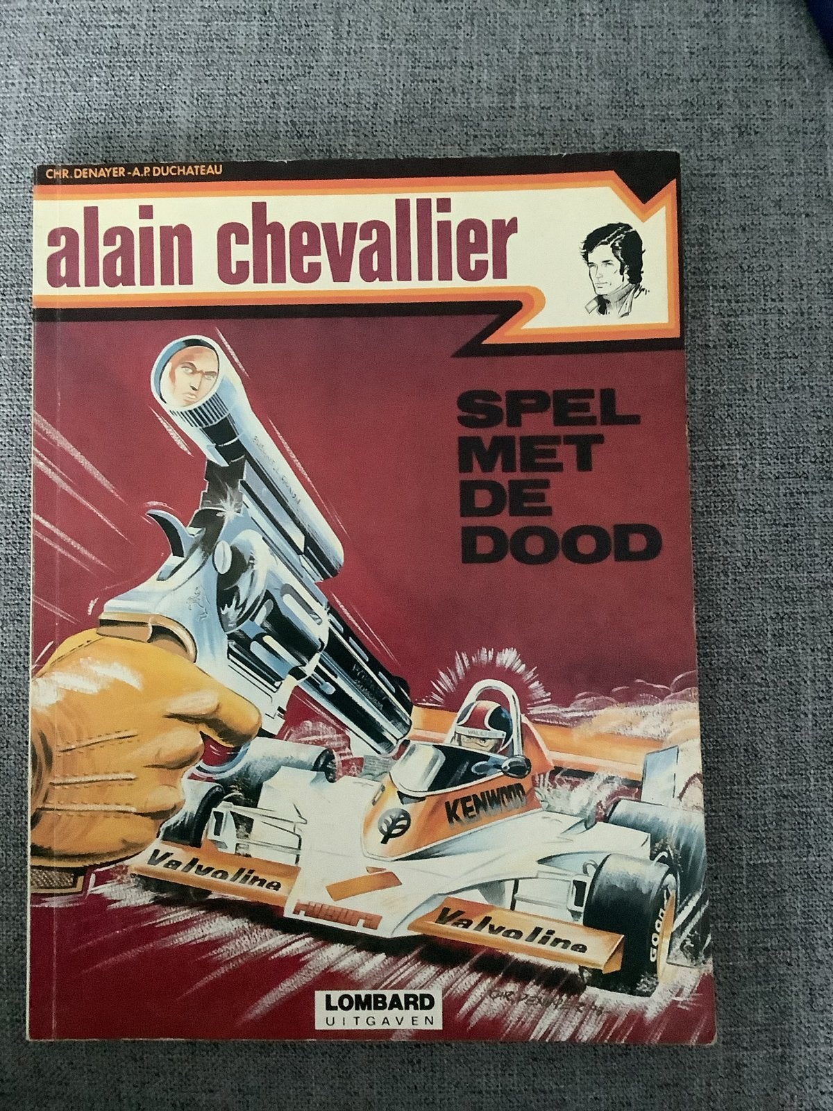 Alain Chevallier - Spel met de dood (Lombard), Boeken, Eén stripboek, Ophalen of Verzenden, Zo goed als nieuw