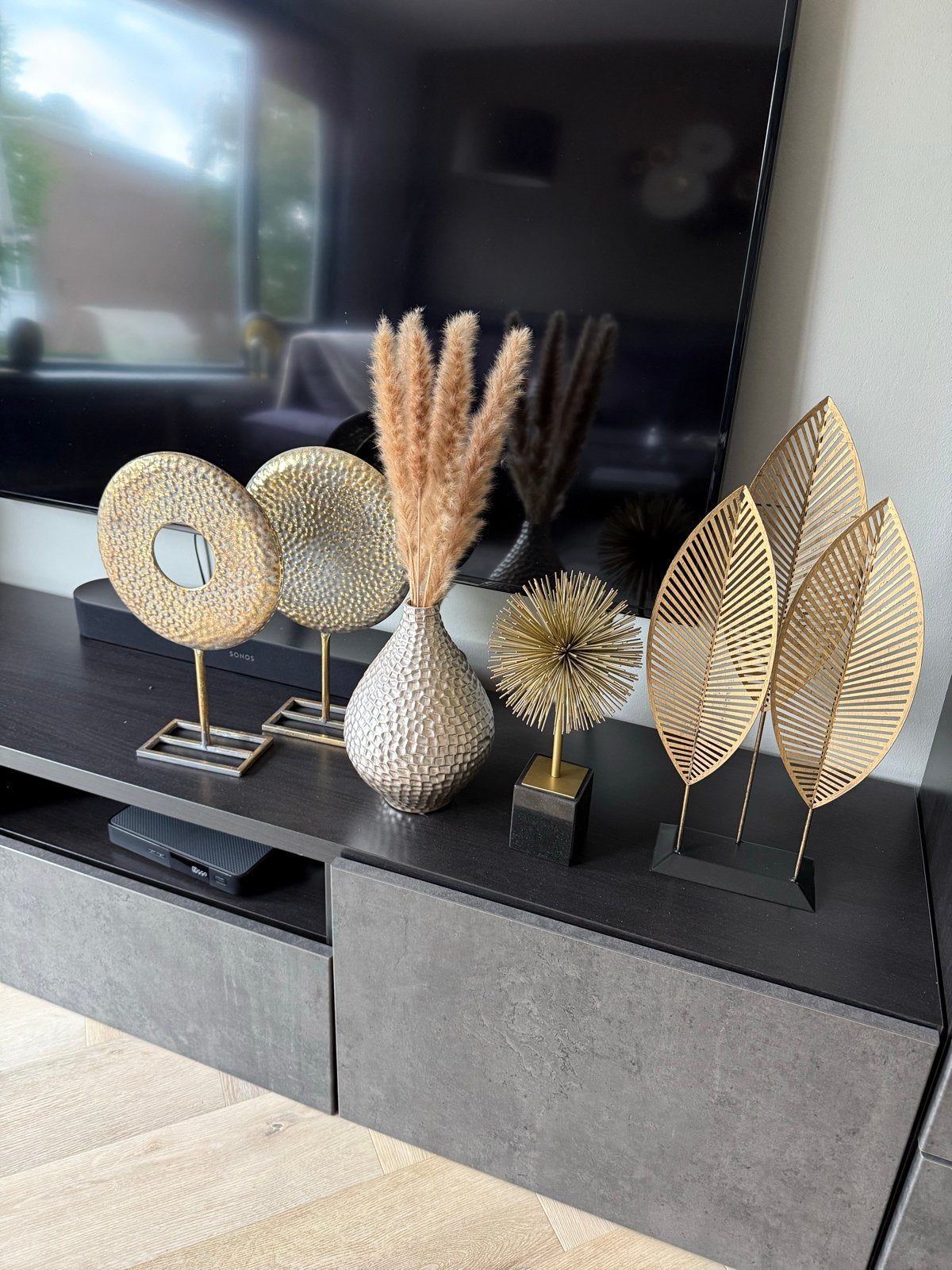 Decoratieve gouden woonaccessoires set alles in 1 afhalen, Huis en Inrichting, Woonaccessoires | Overige, Ophalen, Zo goed als nieuw