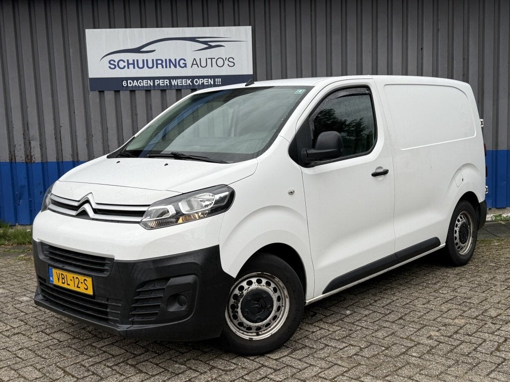 Citroën Jumpy 1.6 BlueHDI Club (bj 2019), Gebruikt, Euro 6, Citroën, Wit
