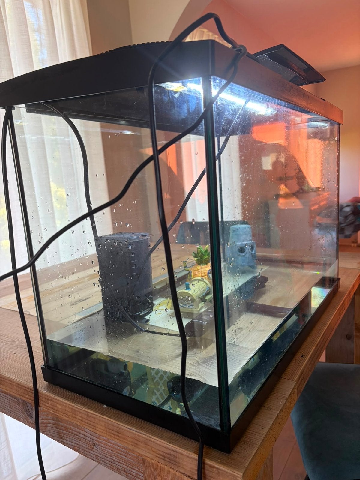 Aquarium 60 liter model: Start 70, Ophalen, Inclusief deksel, Overige merken, Zo goed als nieuw