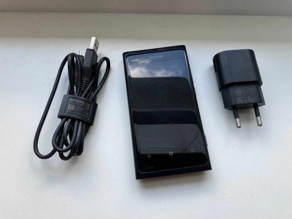 nokia lumia 800 windows, Zwart, Touchscreen, Ophalen of Verzenden, Zo goed als nieuw