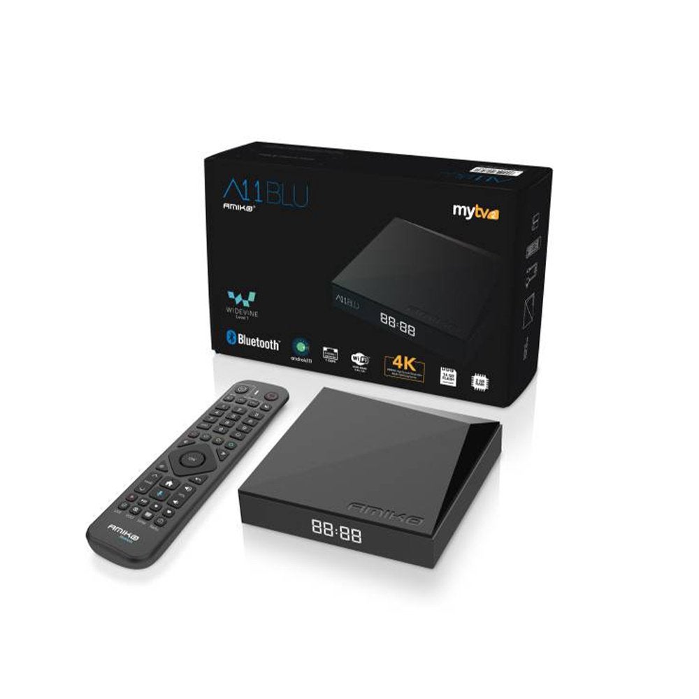 Amiko A11 BLU - IPTV Ontvanger, Ophalen of Verzenden, Nieuw, HDMI, Minder dan 500 GB