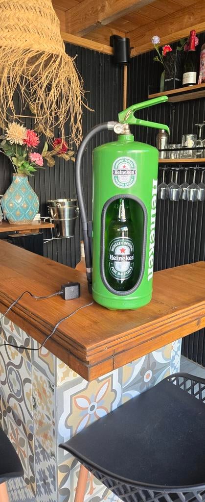 Heineken Brandblusser Lamp met Afstandsbediening, Ophalen of Verzenden