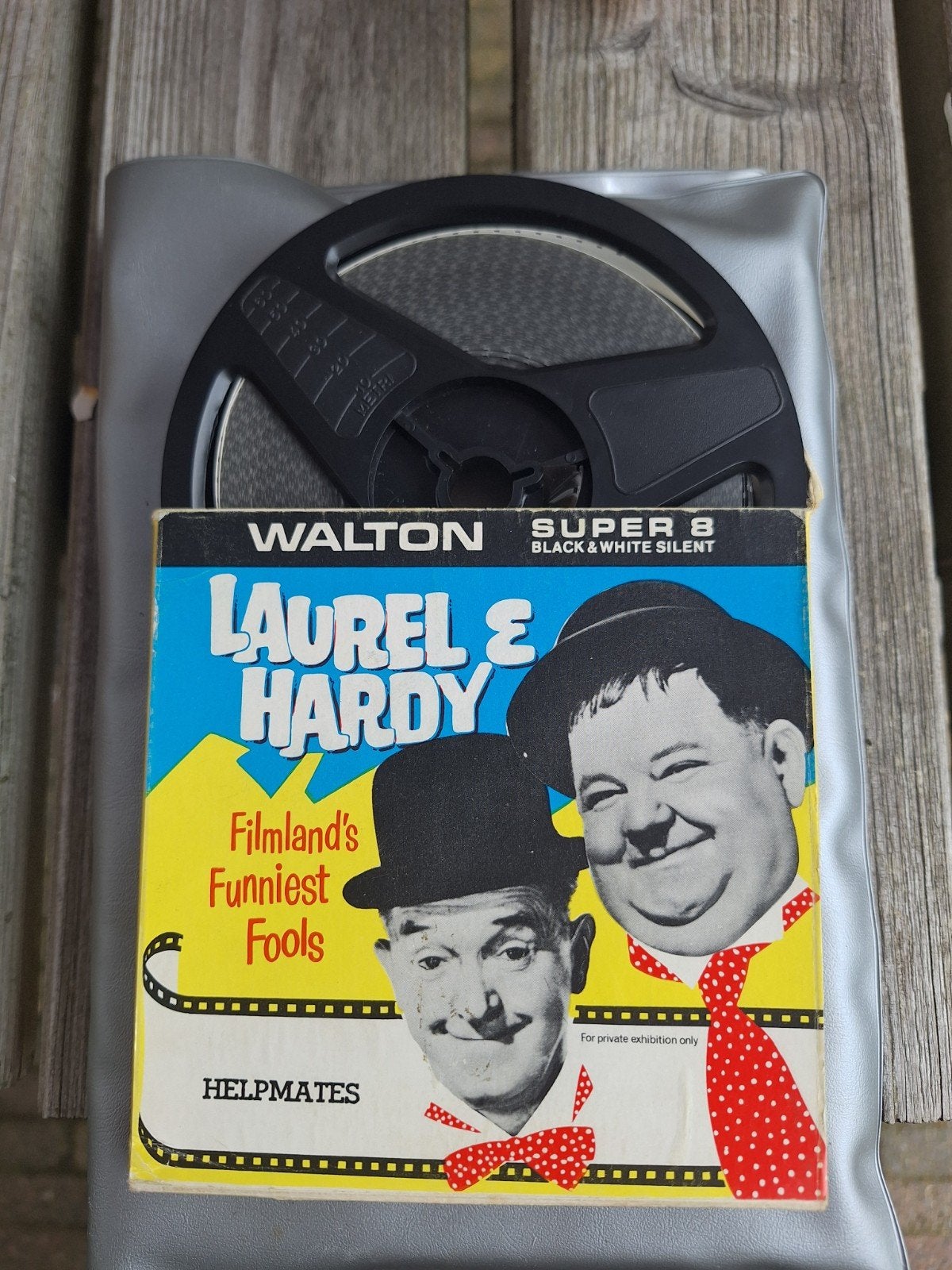 Walton Super 8 Laurel & Hardy: Helpmates (Zwart-wit, Stil), Cd's en Dvd's, VHS | Film, Alle leeftijden, Ophalen of Verzenden, Gebruikt