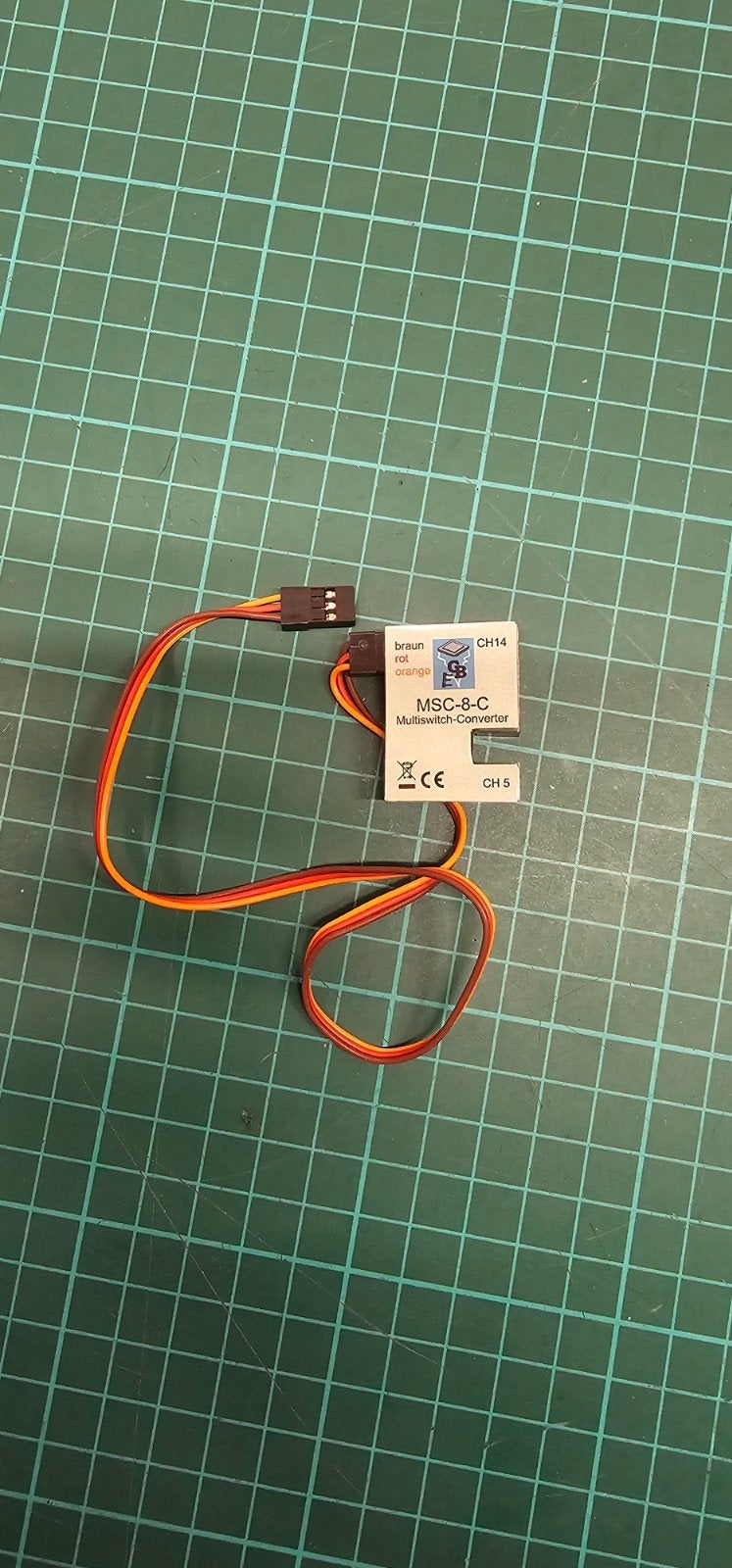 Multiswitch-Converter MSC-8-C voor RC-modellen, Elektro, Schaal 1:14, Nieuw, Ophalen of Verzenden