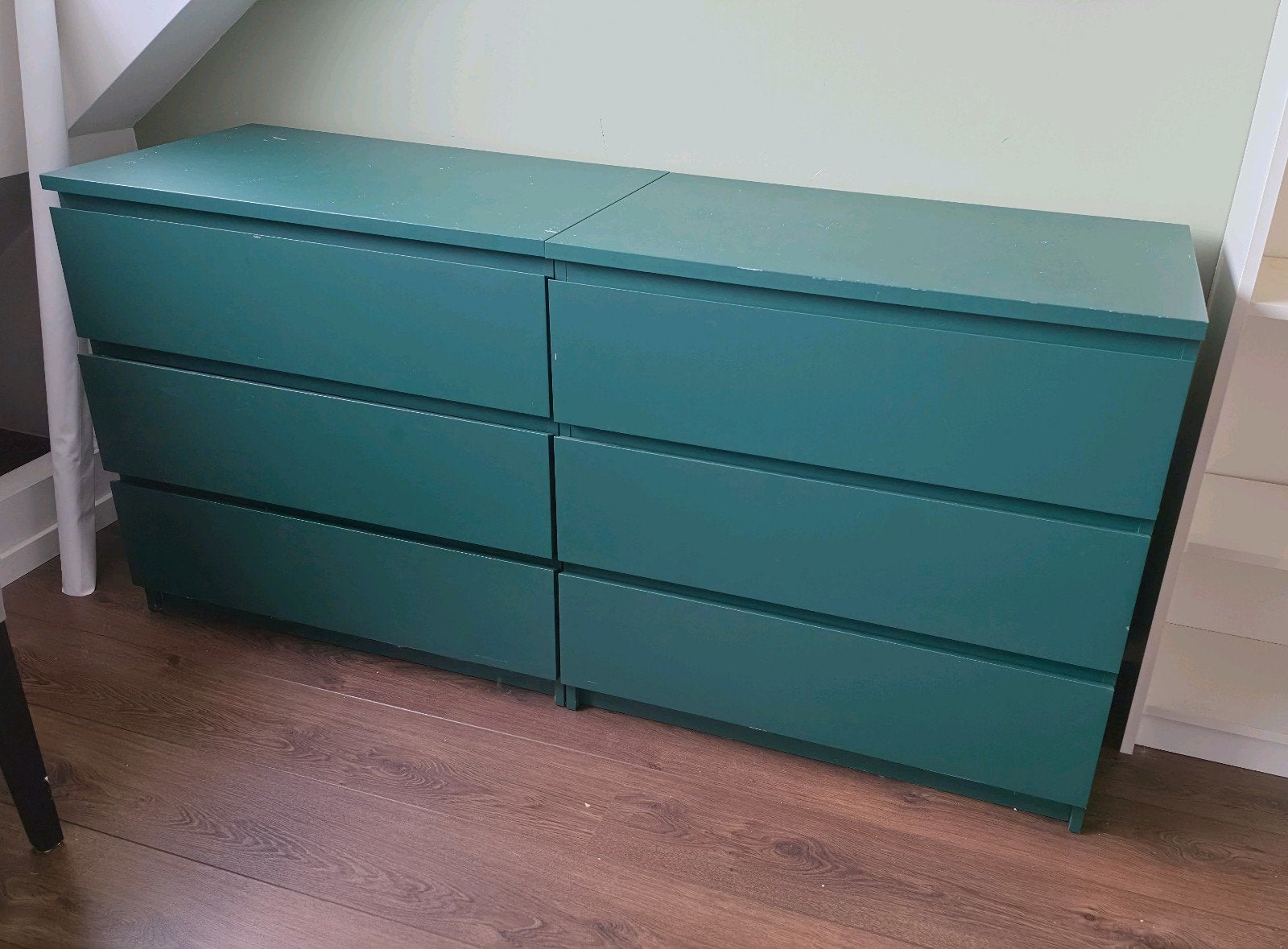 Malm ikea kasten, Ophalen, Gebruikt, 50 tot 100 cm, 3 of 4 laden