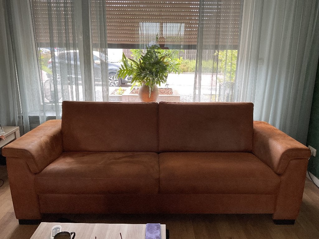 Bankstel, Ophalen, Gebruikt, 75 tot 100 cm, Rechte bank