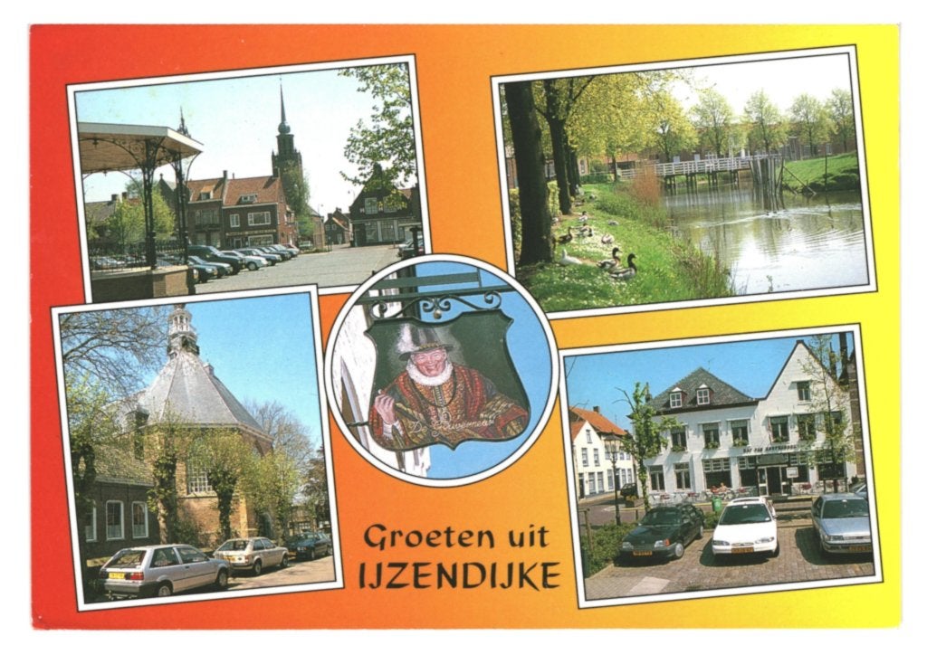 42829 IJzendijke Zeeland 80+ Gelopen met Postzegel, Ophalen of Verzenden, 1980 tot heden, Gelopen, Zeeland