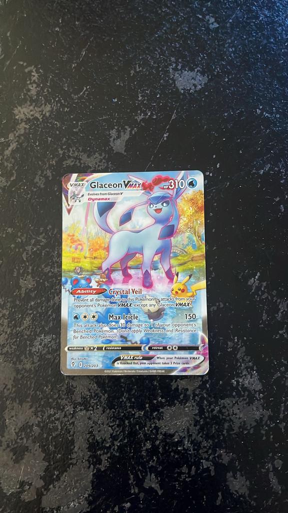 Pokemon kaart v maxx, Ophalen, Zo goed als nieuw, Losse kaart