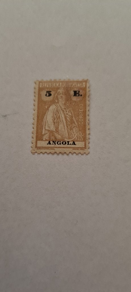 8251 angola godin ceres van landbouw 1925, Verzenden, Overige landen
