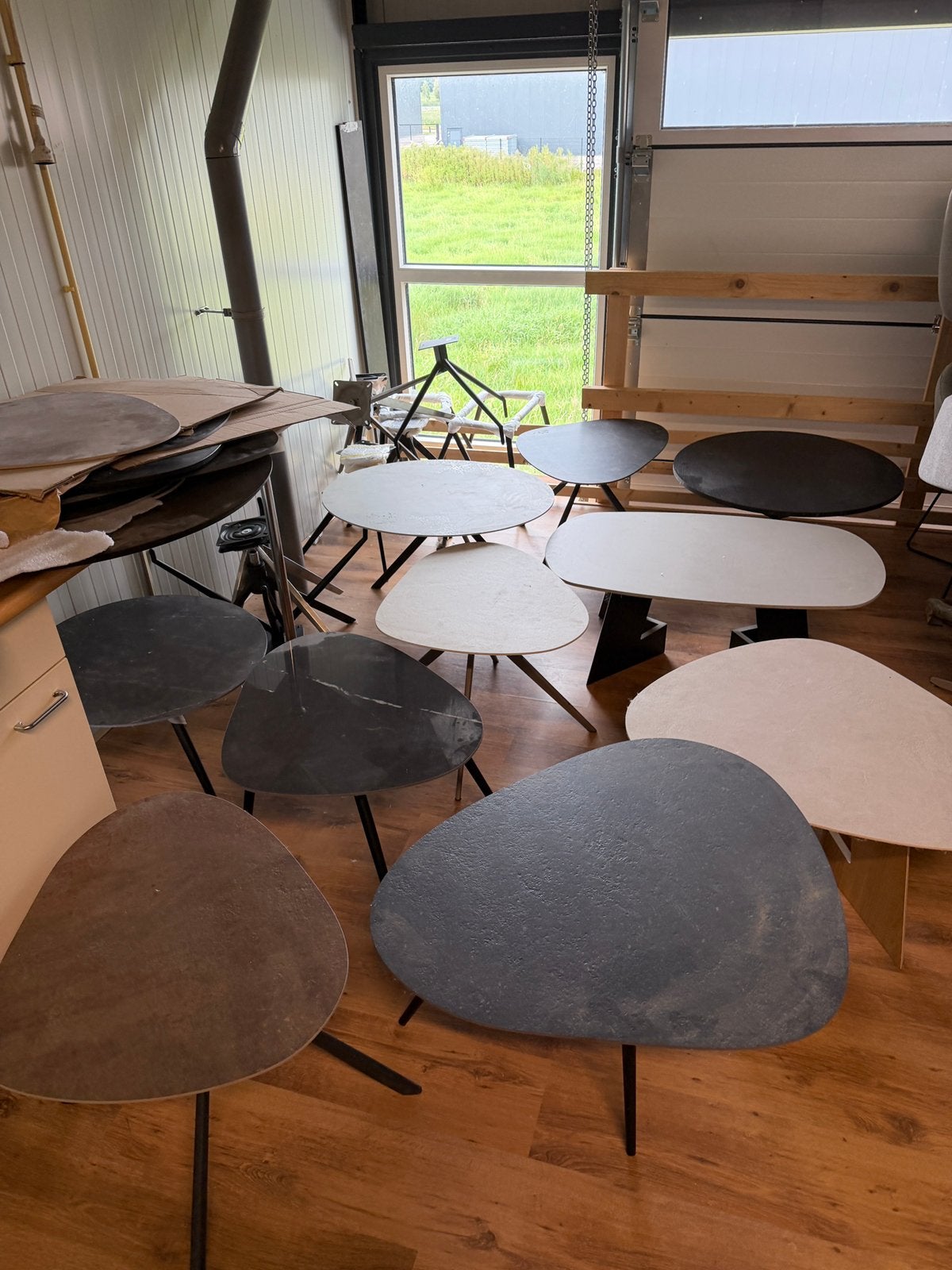 Partij nieuwe salontafels keramiek, Ophalen, Zo goed als nieuw, Rechthoekig, 50 tot 100 cm