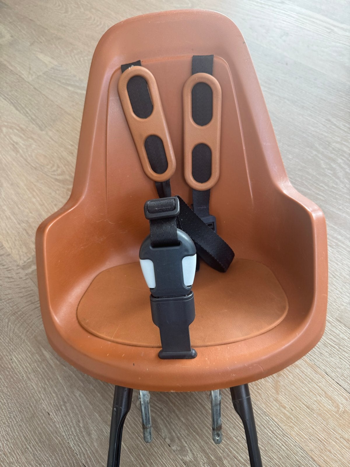 Bobike fietsstoeltje voorop - Bobike One Mini, Ophalen, Gebruikt, Voetsteuntjes, Voorzitje
