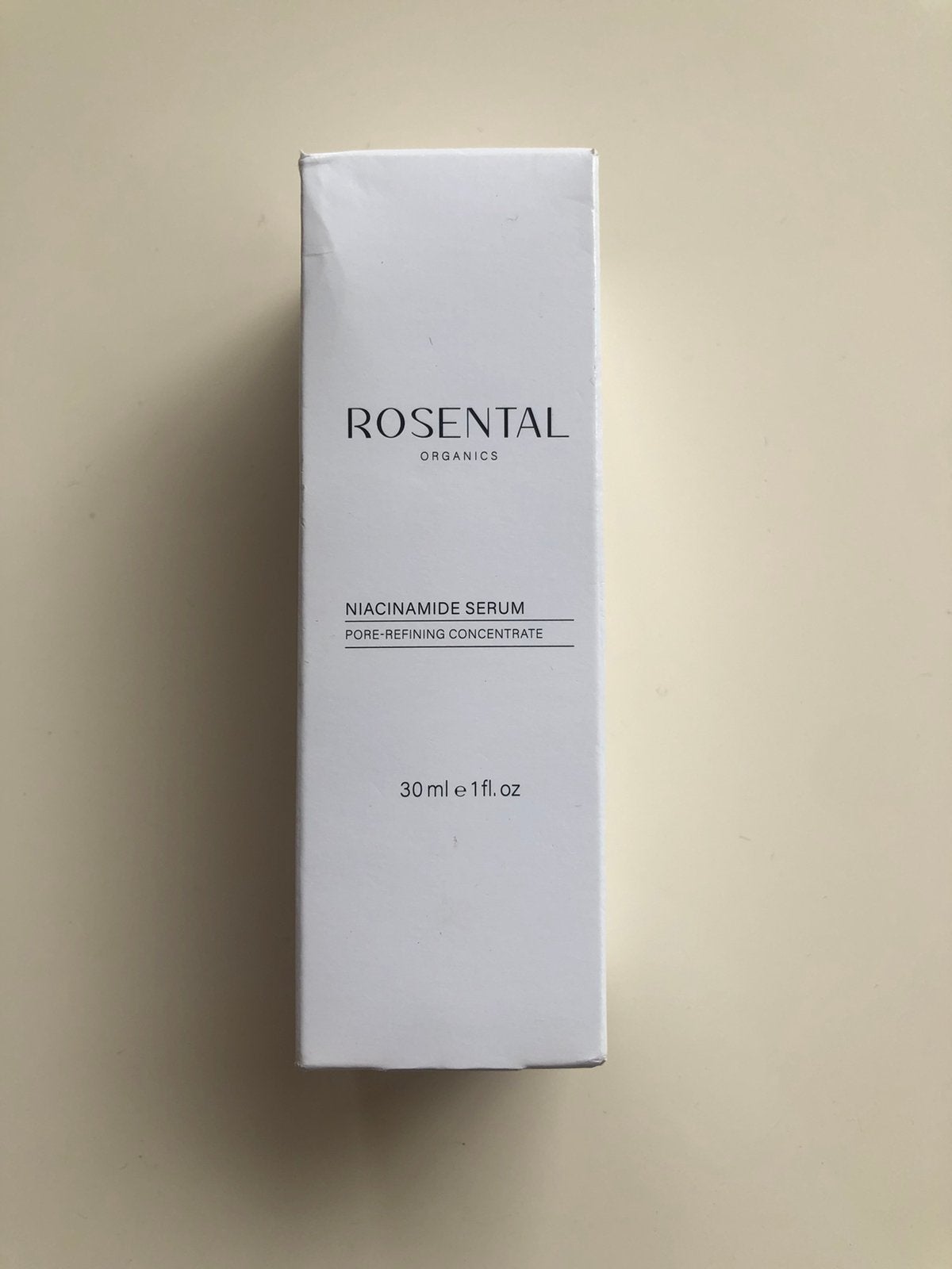 ROSENTAL ORGANICS Niacinamide Serum, Sieraden, Tassen en Uiterlijk, Uiterlijk | Gezichtsverzorging, Ophalen, Nieuw, Gehele gezicht