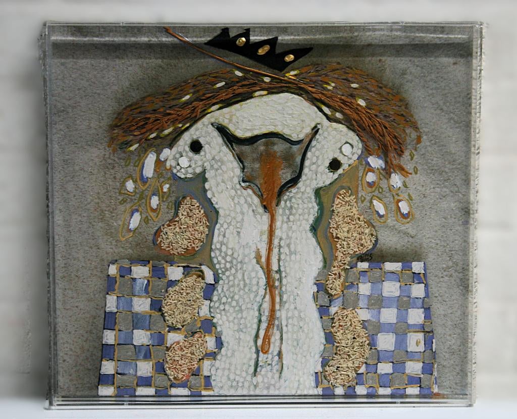 Edith Bons - kunstwerken - ‘Ibu Sri’ , bieden vanaf €174, Ophalen