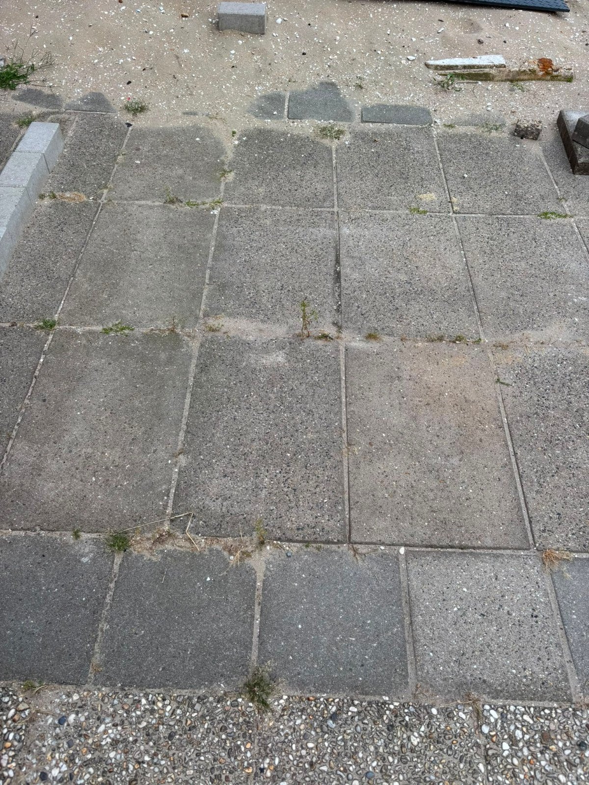 Grote terrastegel 60x40, Tuin en Terras, Ophalen, Gebruikt, Beton, Terrastegels