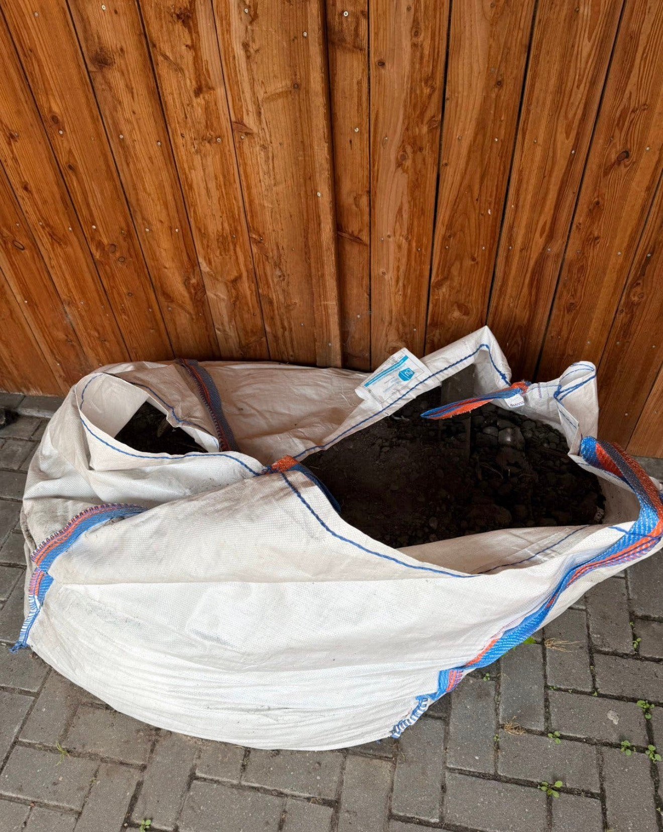 Gratis Big Bag met zwart zand, Tuin en Terras, Ophalen, Zo goed als nieuw, Overige typen