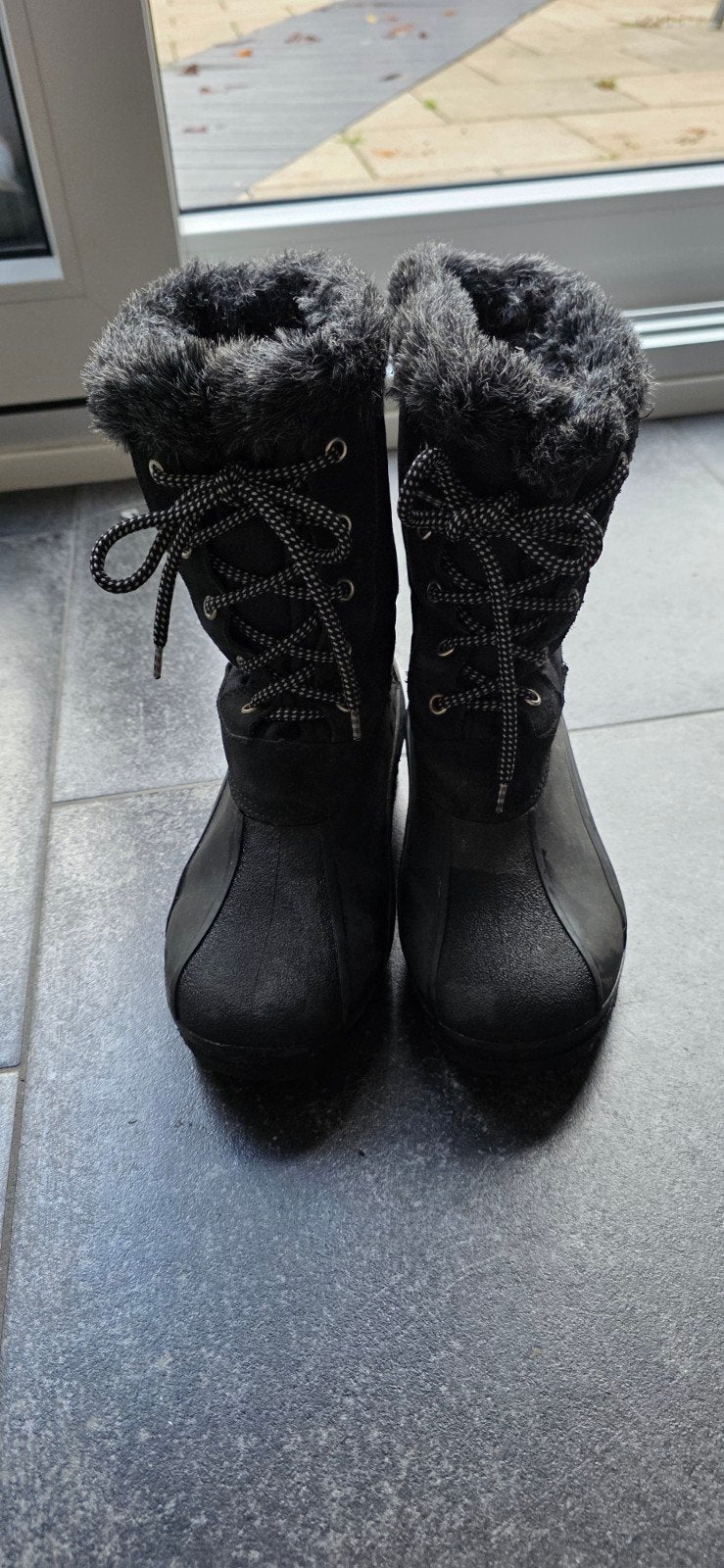 Human Nature Snowboots Maat 38 - Zo goed als nieuw, Zwart, Snowboots, Ophalen of Verzenden, Zo goed als nieuw