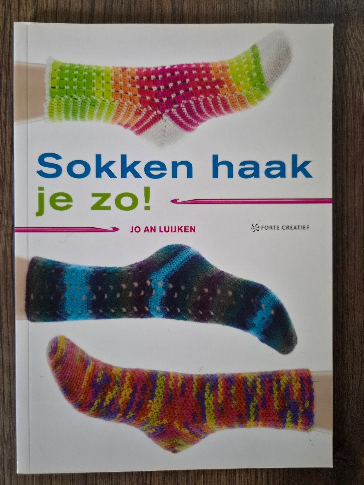 Sokken haak je zo! - Zelf je sokken haken, Breien en Haken, Jo An Luijken, Nieuw, Ophalen of Verzenden