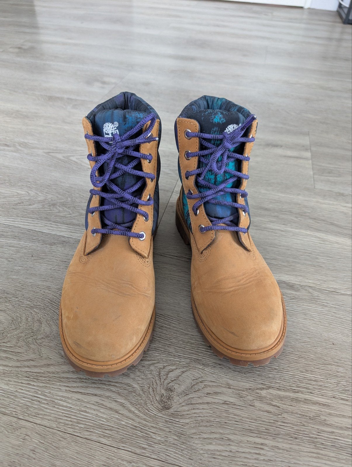 Timberland Laarzen, Geel, Lage of Enkellaarzen, Ophalen of Verzenden, Zo goed als nieuw