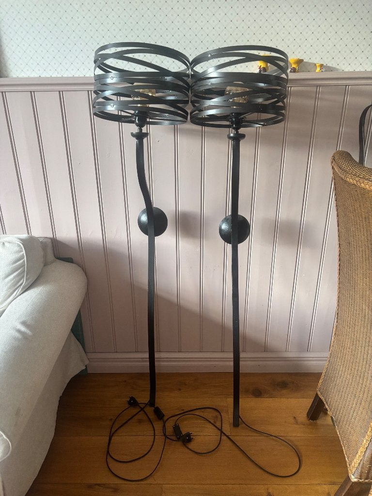 Wand hanglamp, Ophalen, Gebruikt, Metaal, E27 (groot)