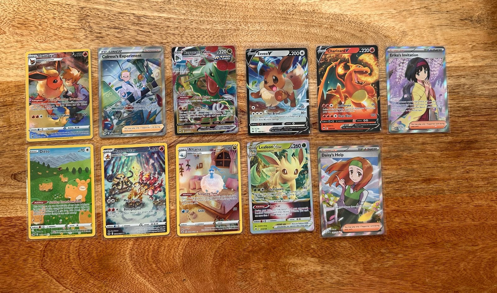 Pokémon Holo / Full Art kaarten - Topstaat, Ophalen of Verzenden, Zo goed als nieuw, Meerdere kaarten, Foil