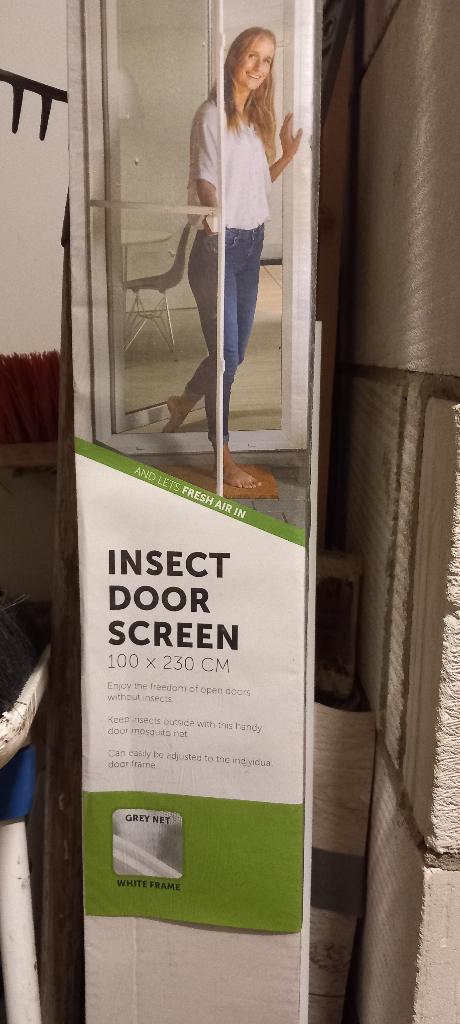 Hordeur 100x230, Doe-het-zelf en Verbouw, Deuren en Horren, Ophalen, 80 tot 100 cm, 215 cm of meer, Hordeur