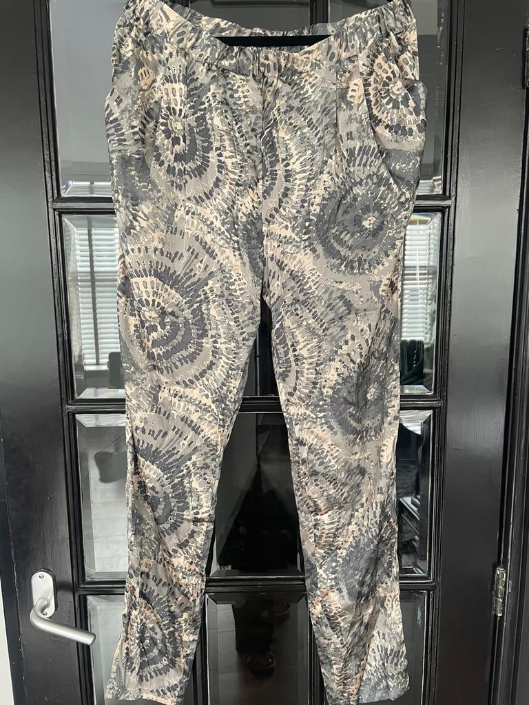 Dea Kudibal broek grijs/nude XL, Maat 46/48 (XL) of groter, Ophalen of Verzenden, Zo goed als nieuw, Grijs