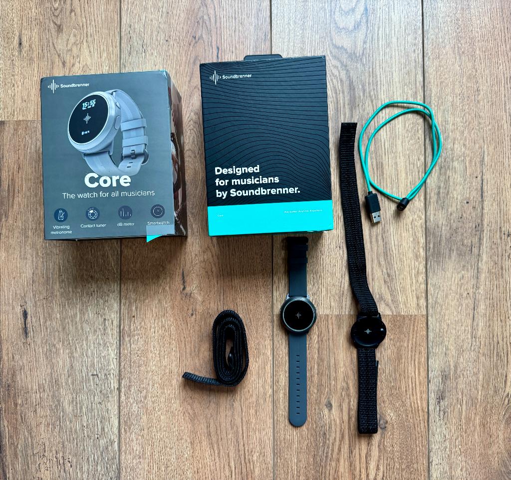 Soundbrenner Core1 – Trilmetronoom, Tuner, dB-meter in 1, Ophalen of Verzenden, Zo goed als nieuw, Overige instrumenten