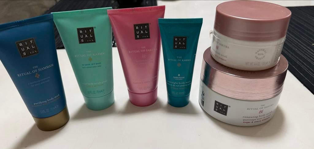 Rituals Bodyproducten Set - Sakura, Karma & Hammam nieuwe, Ophalen of Verzenden, Nieuw, Bodylotion, Crème of Olie