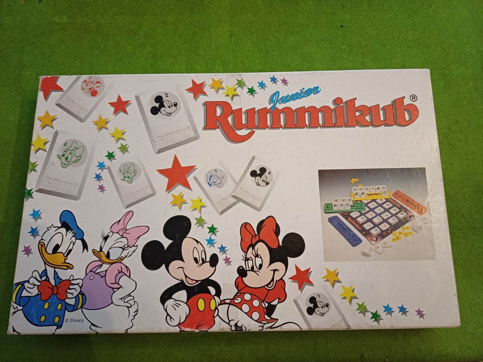 Rummikub Junior Disney Editie - Compleet Gezelschapsspel, Drie of vier spelers, Ophalen of Verzenden, Gebruikt, Hertzano
