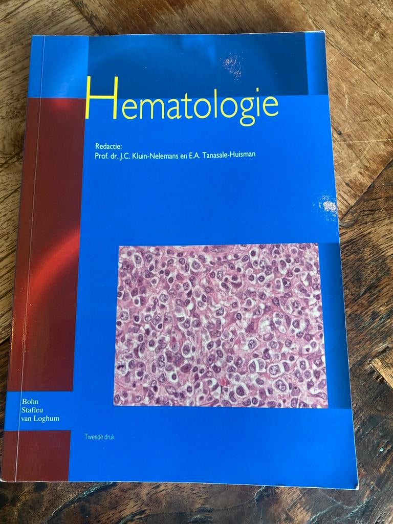 Hematologie - Tweede druk - Studieboek, Ophalen of Verzenden, Beta, Zo goed als nieuw, HBO