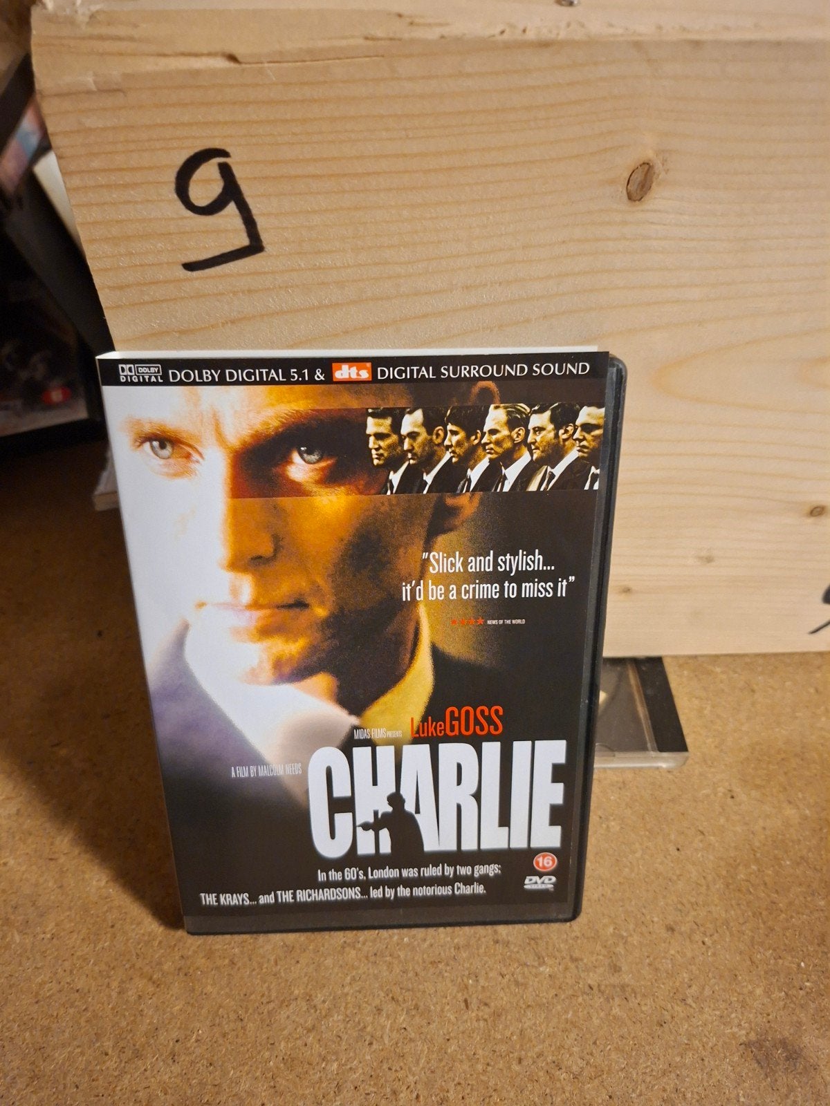 Charlie DVD - Misdaadfilm over Londense bendes, Maffia en Misdaad, Vanaf 16 jaar, Ophalen of Verzenden, Inclusief doosje