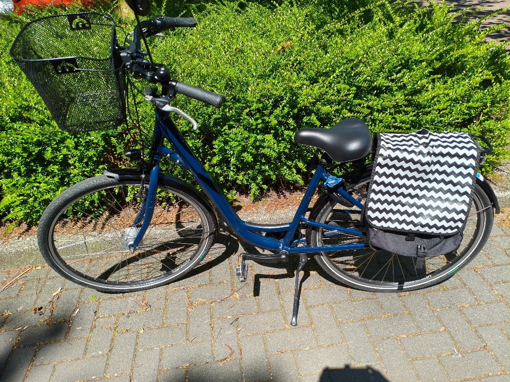 zgan damesfiets, Fietsen en Brommers, Fietsen | Dames | Damesfietsen, Zo goed als nieuw, Overige merken, (Extra) lage instap, Versnellingen