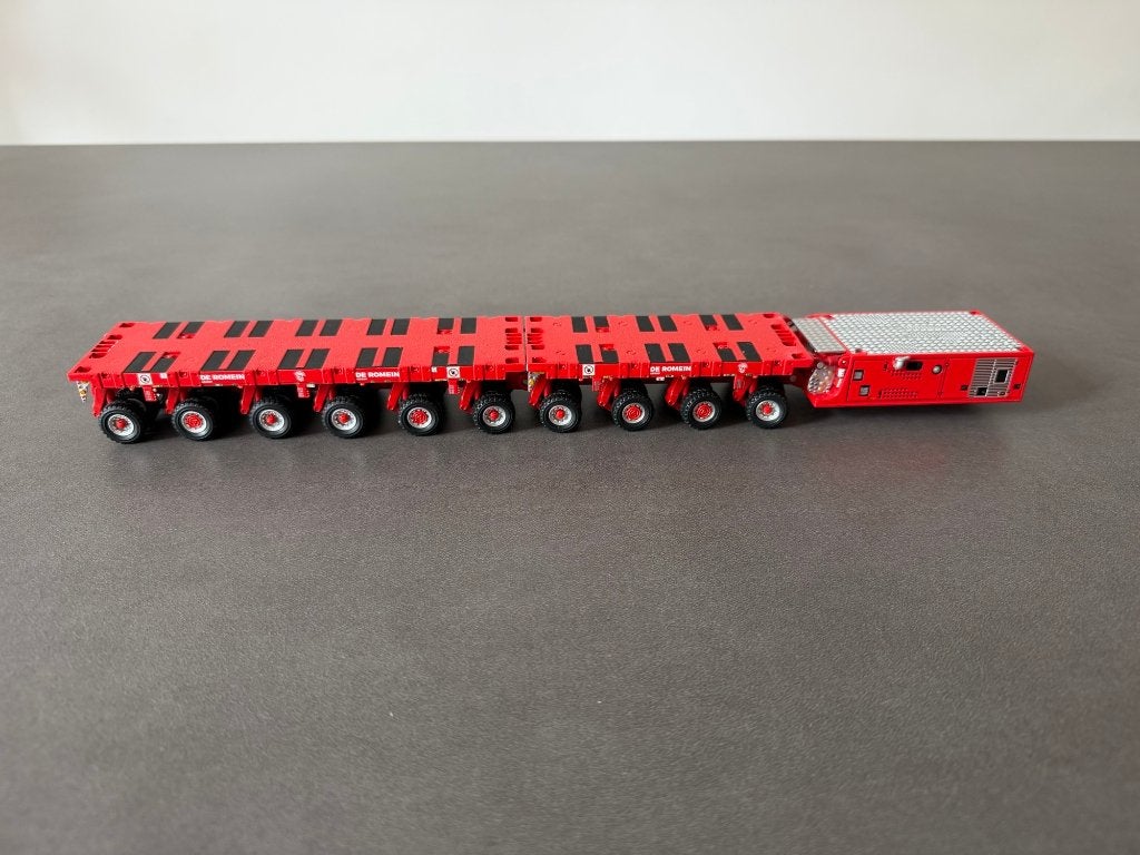 De Romein Scheuerle Intercombi 6 AXLE with 4 AXLE with power, Hobby en Vrije tijd, Modelauto's | 1:50, Ophalen of Verzenden, Zo goed als nieuw