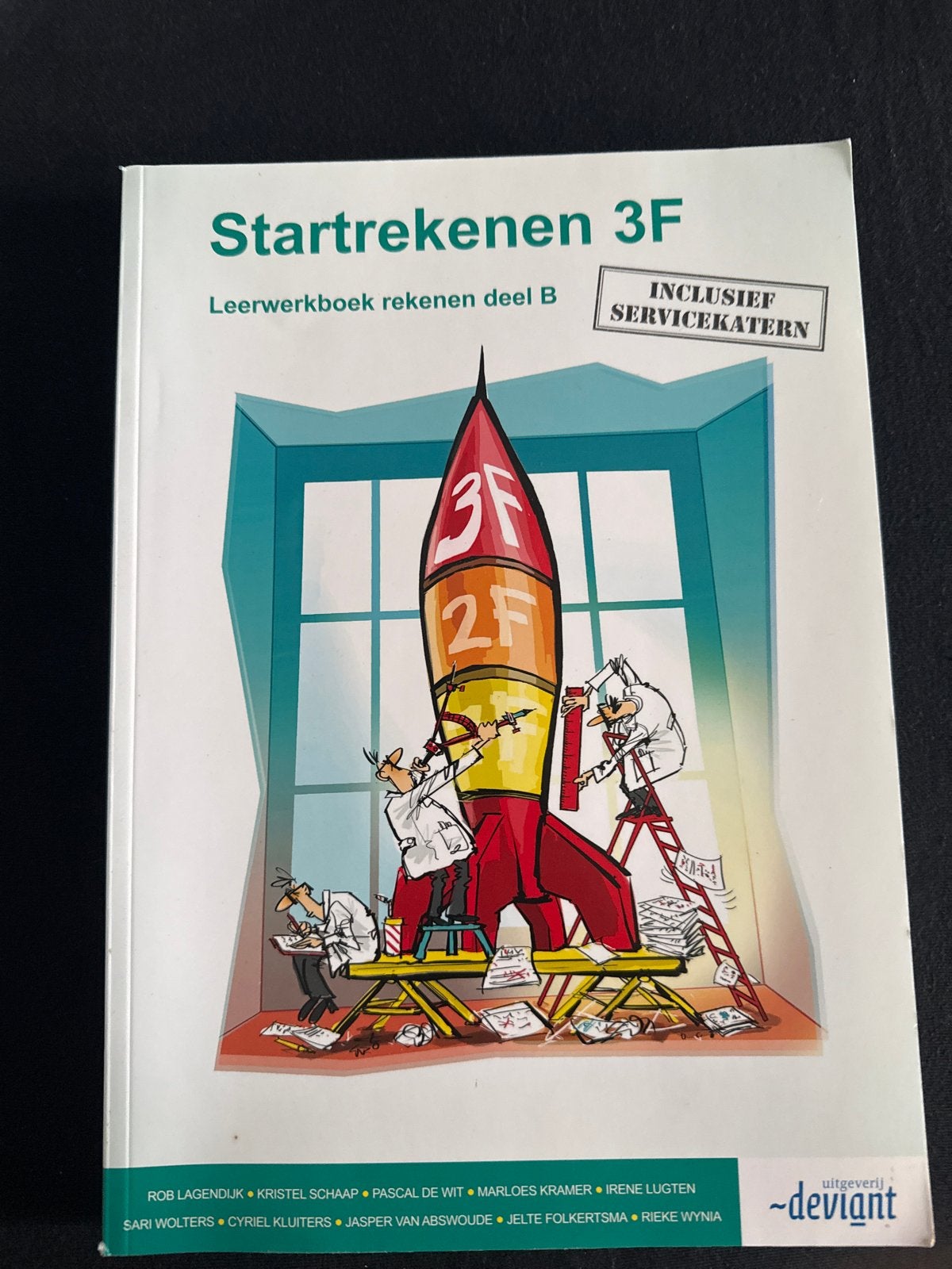 Startrekenen 3F Leerwerkboek rekenen deel B, Ophalen of Verzenden, Beta, Gelezen, MBO