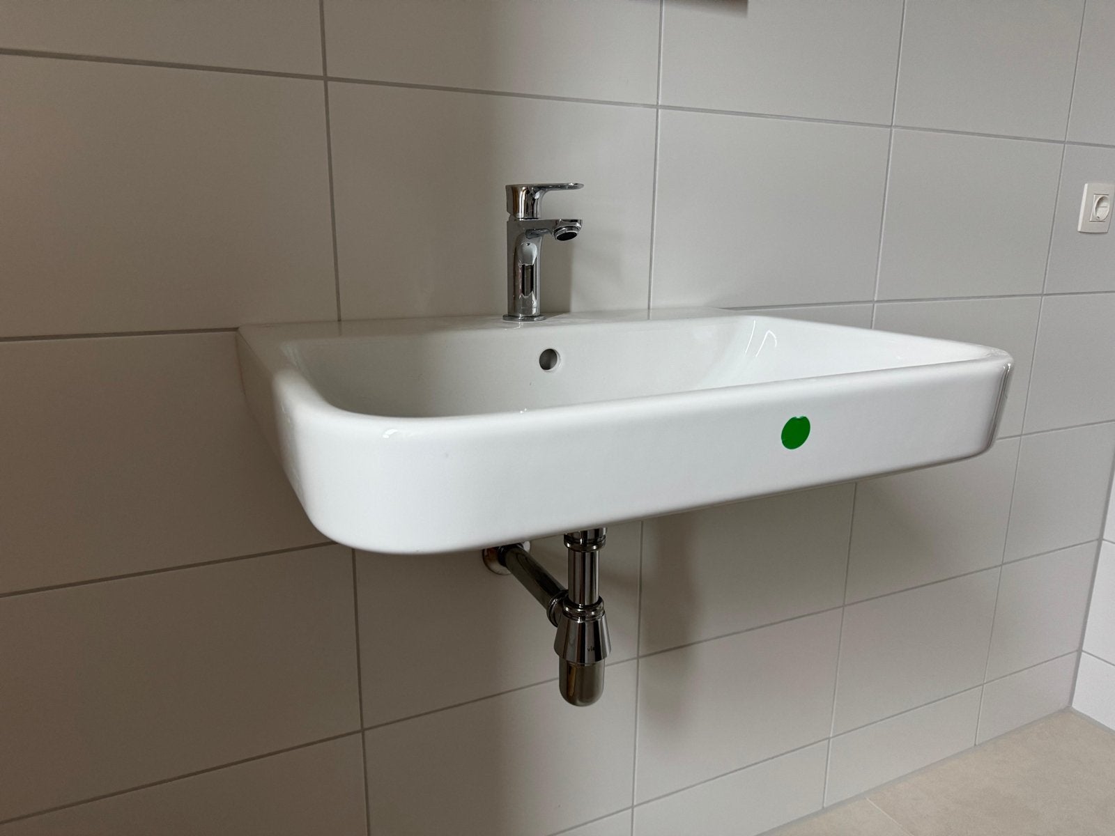 Wastafel met kraan en sifon - Ideal Standard, Ophalen, Nieuw, Chroom, Wastafel