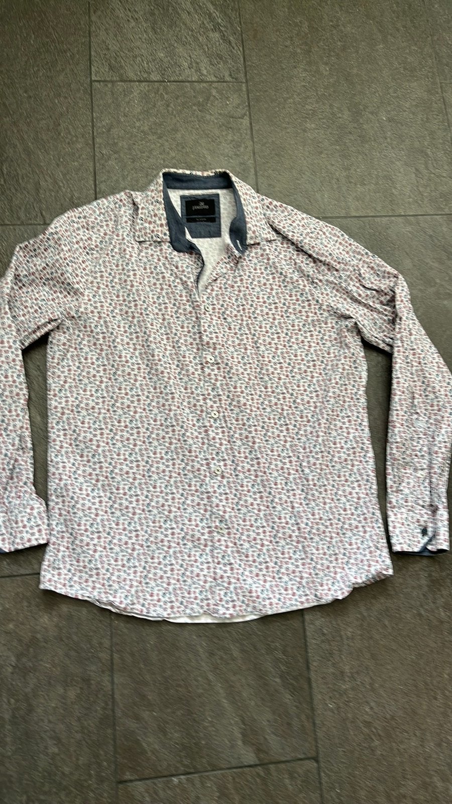 Vanguard blouse, Ophalen of Verzenden, Zo goed als nieuw, Meerkleurig, Halswijdte 43/44 (XL)