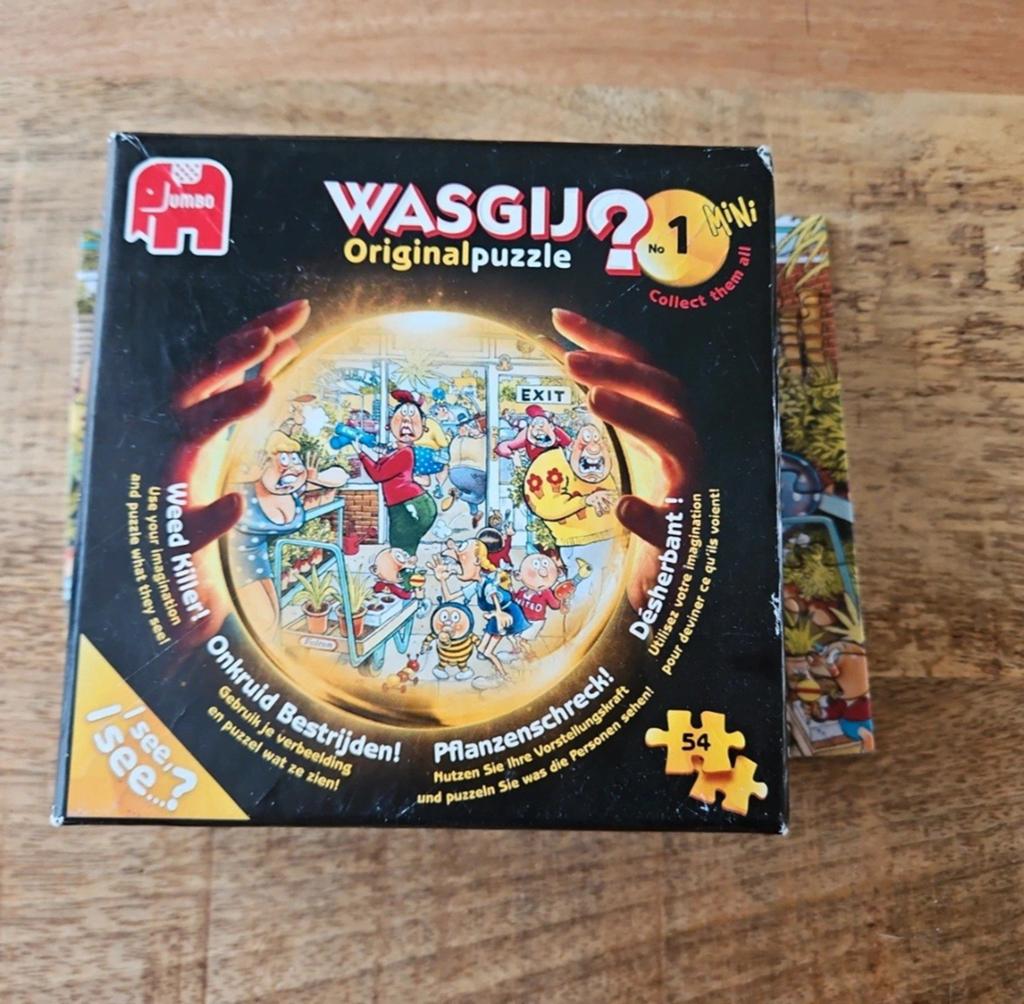 Wasgij Originalpuzzel Onkruid Bestrijden! (54 stukjes), Ophalen of Verzenden, Minder dan 500 stukjes, Gebruikt, Legpuzzel