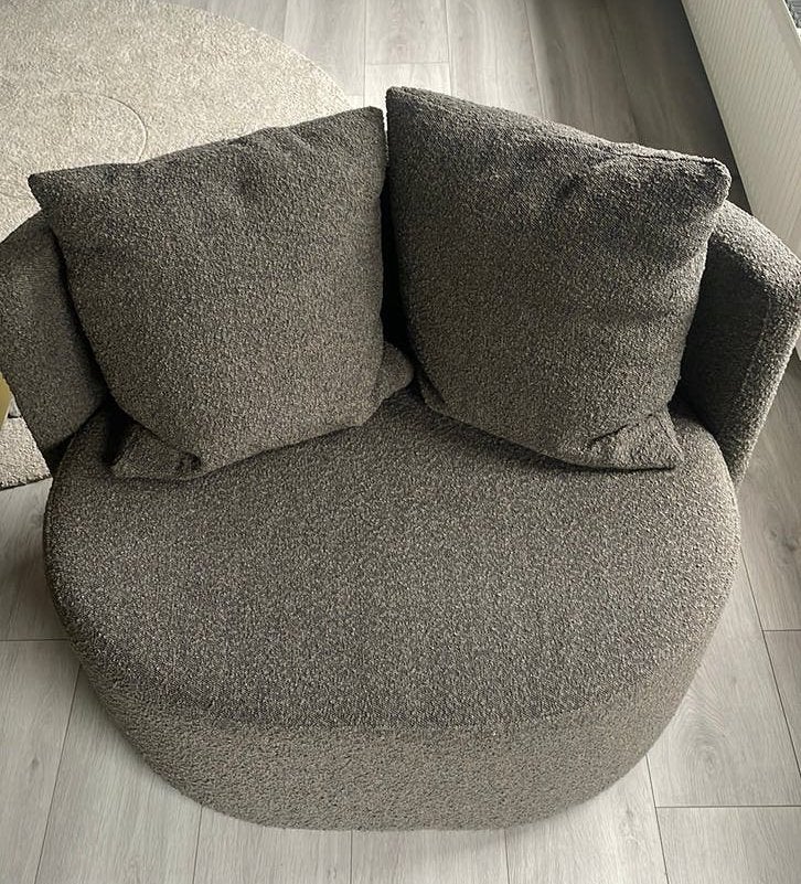 Wehkamp Home (NOUS Living) Loveseat Joy - Bruin, Ophalen, Tweepersoons, 75 tot 100 cm, Zo goed als nieuw