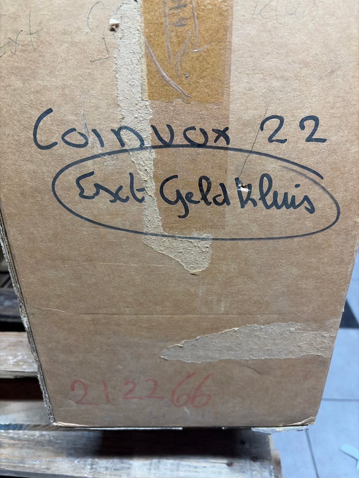Coinvox 22 ext. Geldkluis - Nieuw in doos, Ophalen of Verzenden, A, C, B