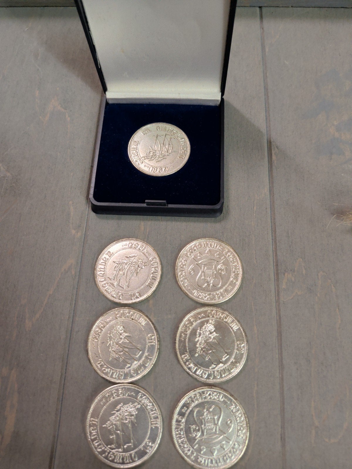 herdenkingsmunt Gorcum 1982, Ophalen of Verzenden, Overige waardes, Losse munt