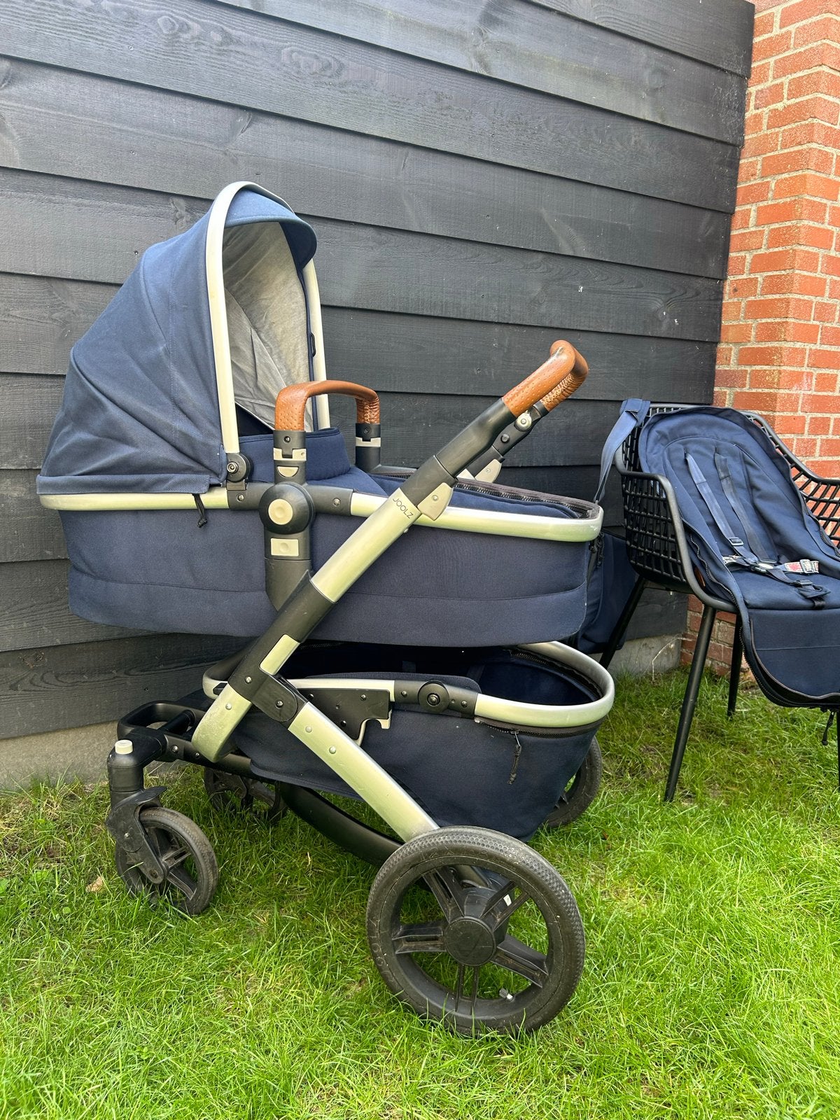 Joolz Geo kinderwagen met accessoires, Combiwagen, Ophalen, Overige merken, Verstelbare duwstang