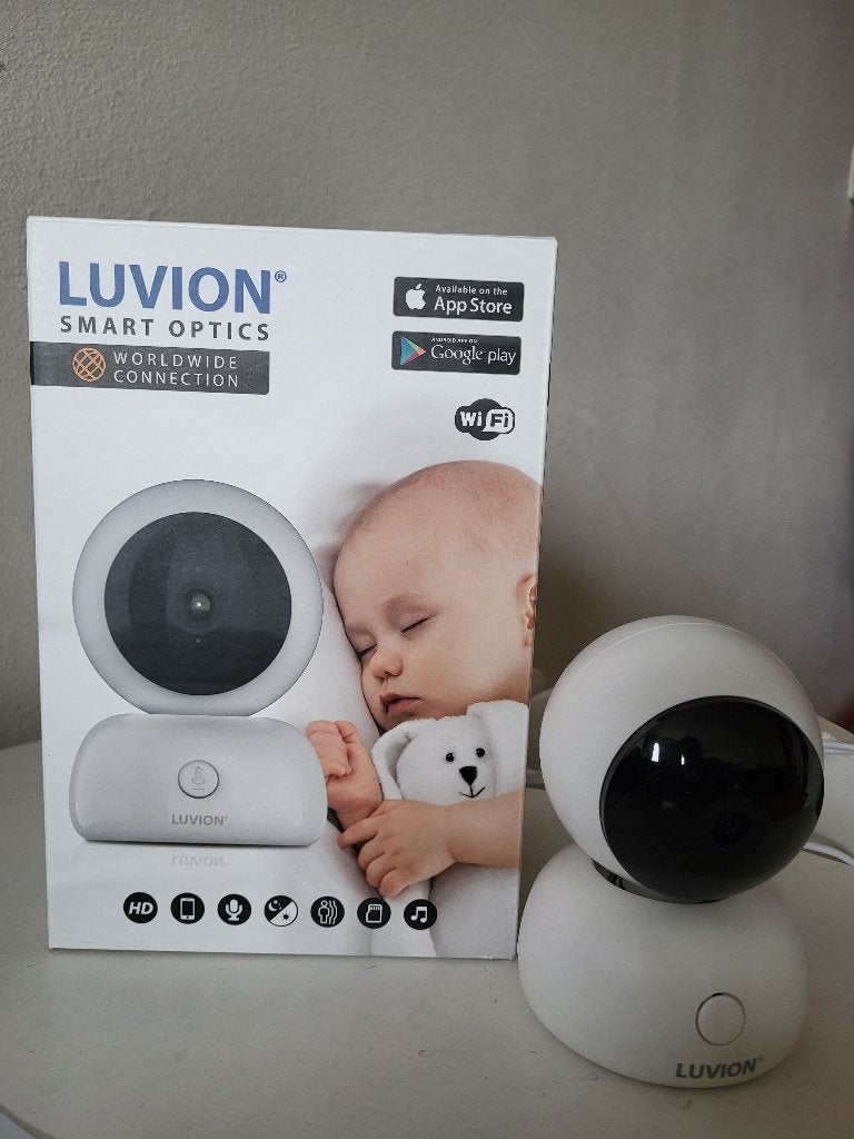 Luvion babyfoon, Ophalen, Zo goed als nieuw, 100 tot 250 meter