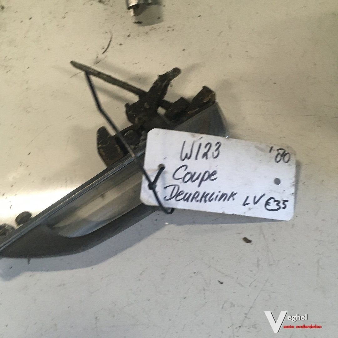 Mercedes W123 1980  Greep Klink Linksvoor, Gebruikt, -, Deur, -