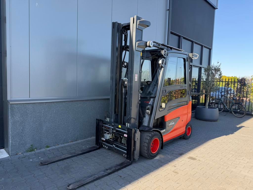 Linde E35 elektrische heftruck ‘triplo’ ‘vorkversteller’, 2000 tot 3000 kg, Ophalen of Verzenden, Elektrisch, Heftruck