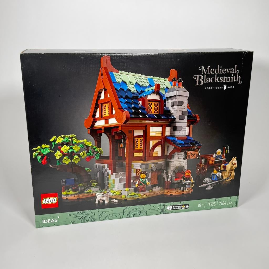 LEGO Ideas 21325 Medieval Blacksmith, Lego, Nieuw, Ophalen of Verzenden, Ideas
